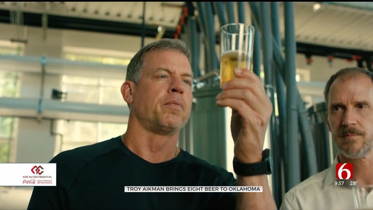 'I Really Love This State': Troy Aikman Brings 'EIGHT' Beer To Oklahoma