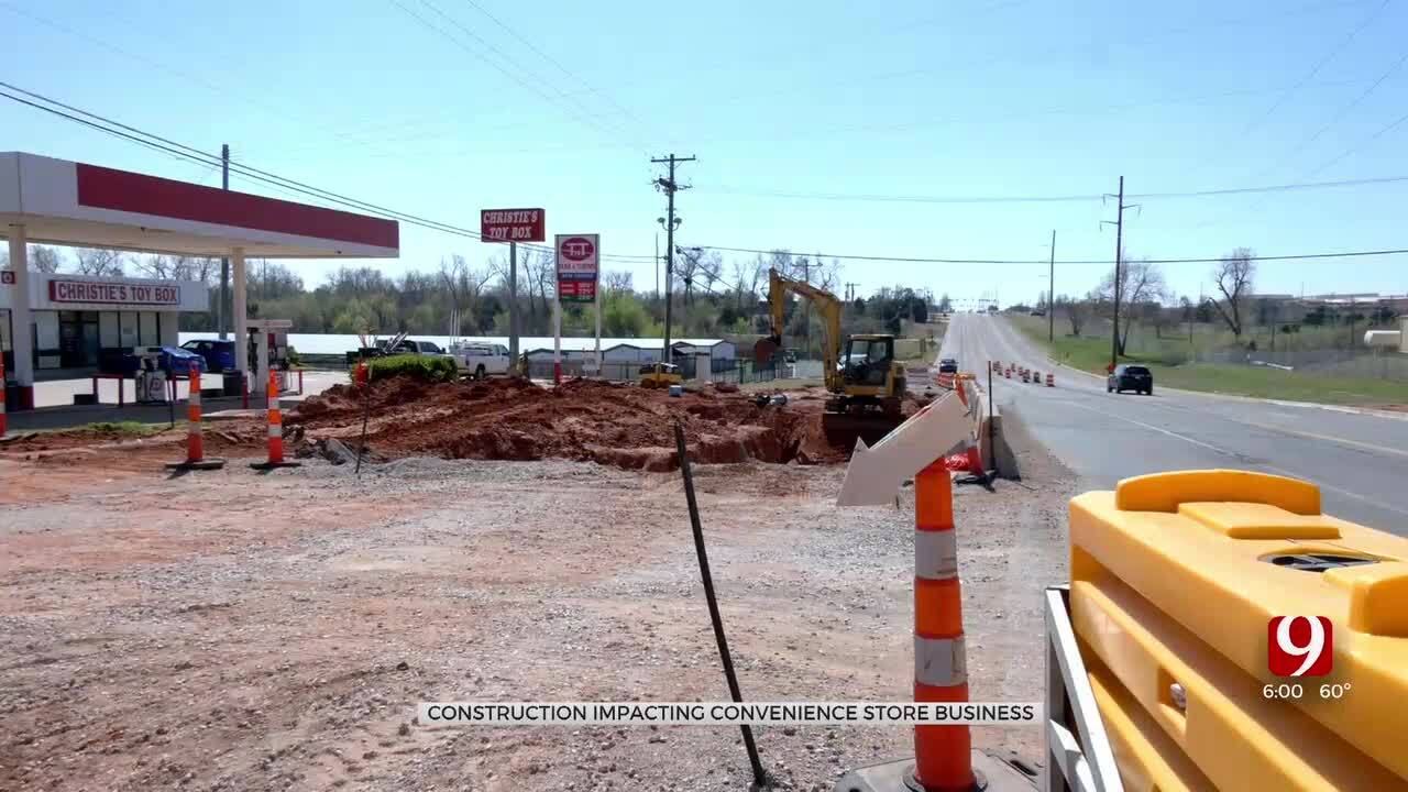 Oklahoma Department Of Transportation Construction Project Hurts Oklahoma City Business, Owner Says