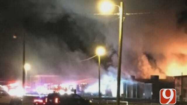 WEB EXTRA: 9 Classrooms Damaged In Dover High School Fire