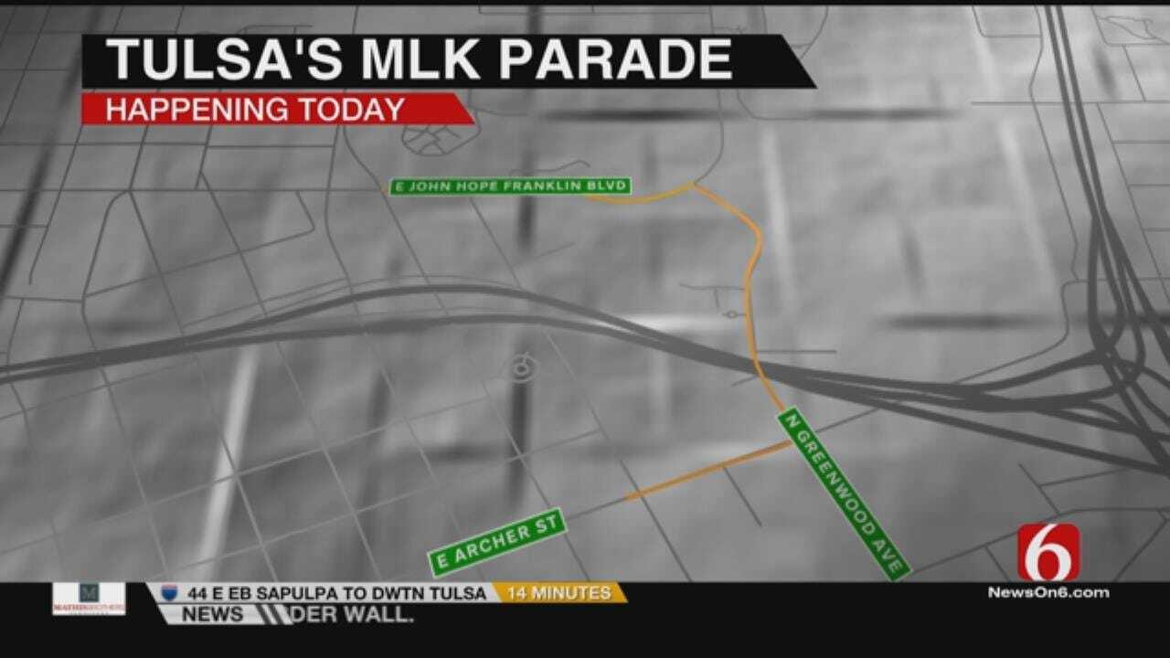 Tulsa's Annual MLK Parade Gets Underway At 11 A.M.