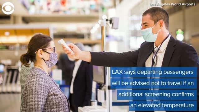 LAX Testing Thermal Cameras To Screen Passengers For Fevers