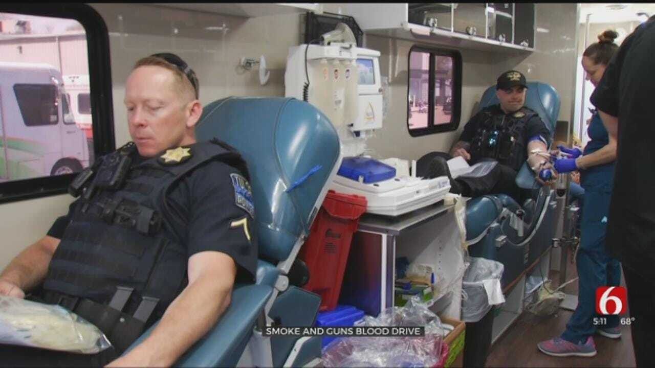 First Responders Ask Tulsans To Donate Blood