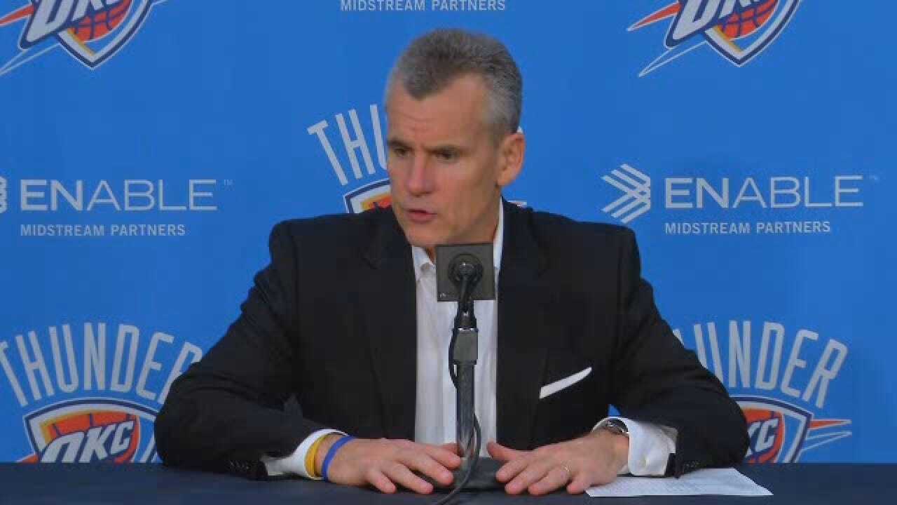Billy Donovan on Thunder Loss to Boston for web.wmv
