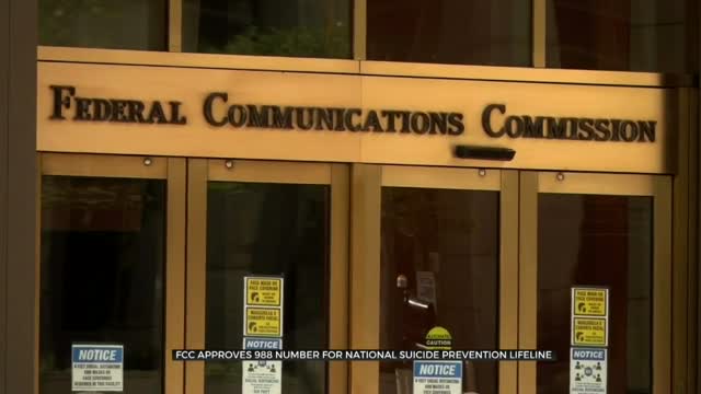 FCC Approves 988 Number As National Suicide Prevention Line