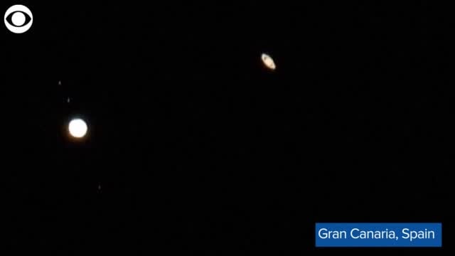 Watch: Jupiter, Saturn Appear Close Together In Great Conjunction