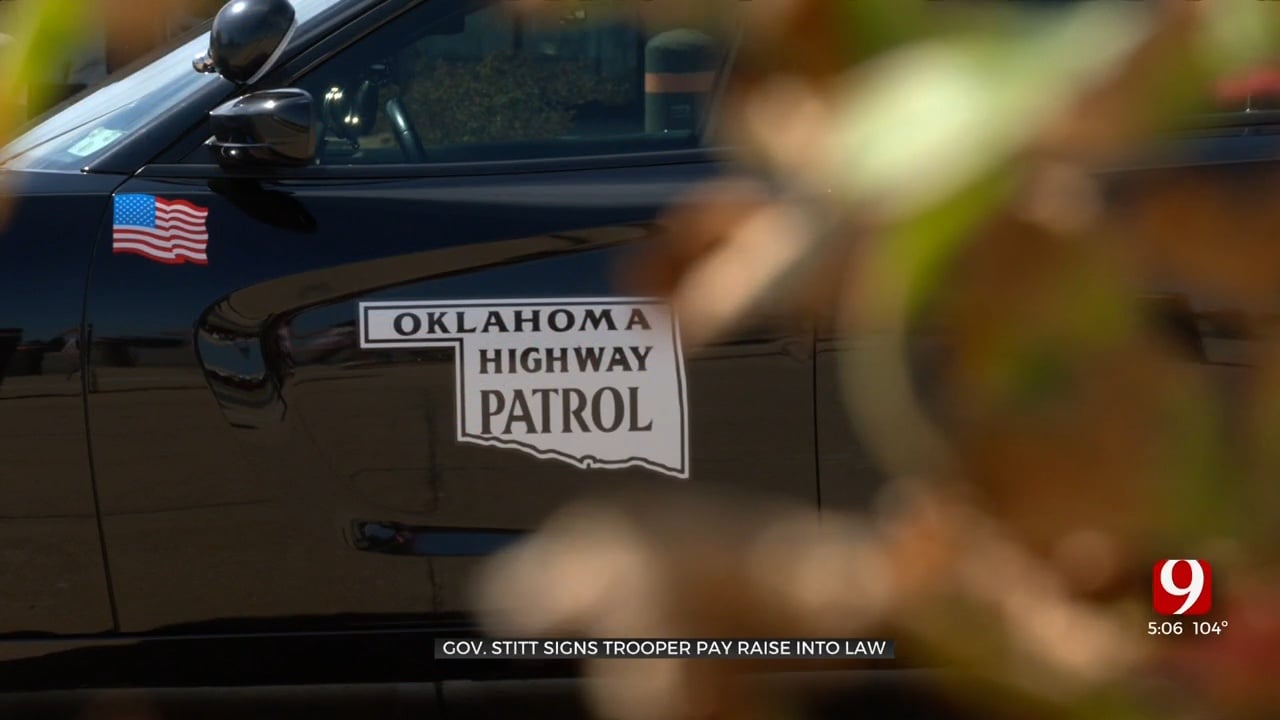 Governor Stitt Announces Pay Raise For Troopers, New Program To Recruit More To OHP