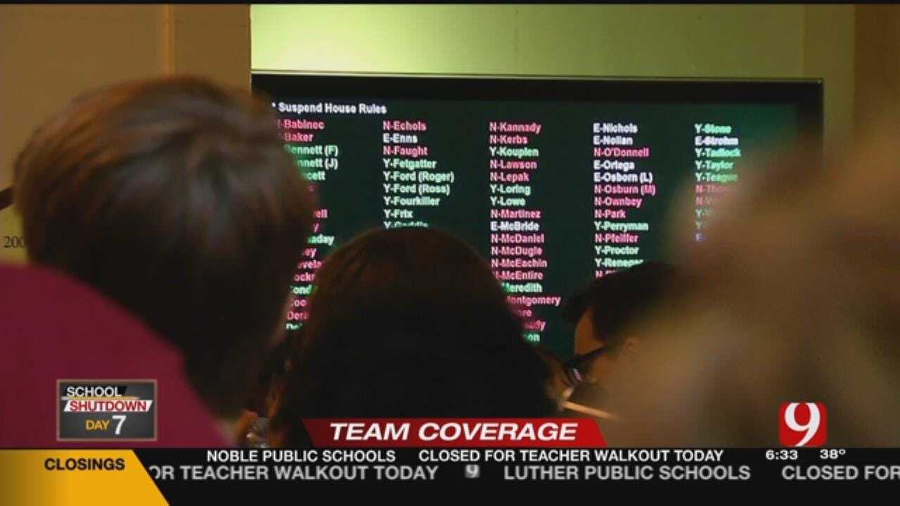 Teachers Continue To Pressure Lawmakers For Education Funding