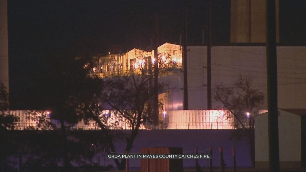 GRDA Investigating Cause Of Overnight Fire At Main Power Plant