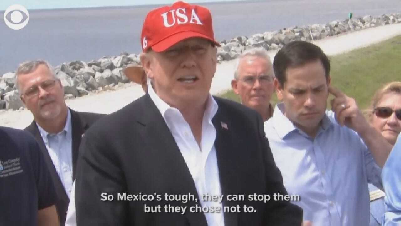 President Trump On Closing The Border