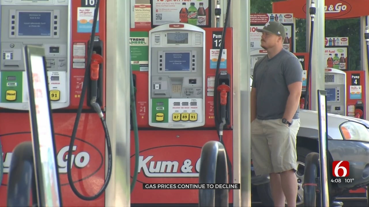 Oklahoma Gas Prices Continue To Decline 