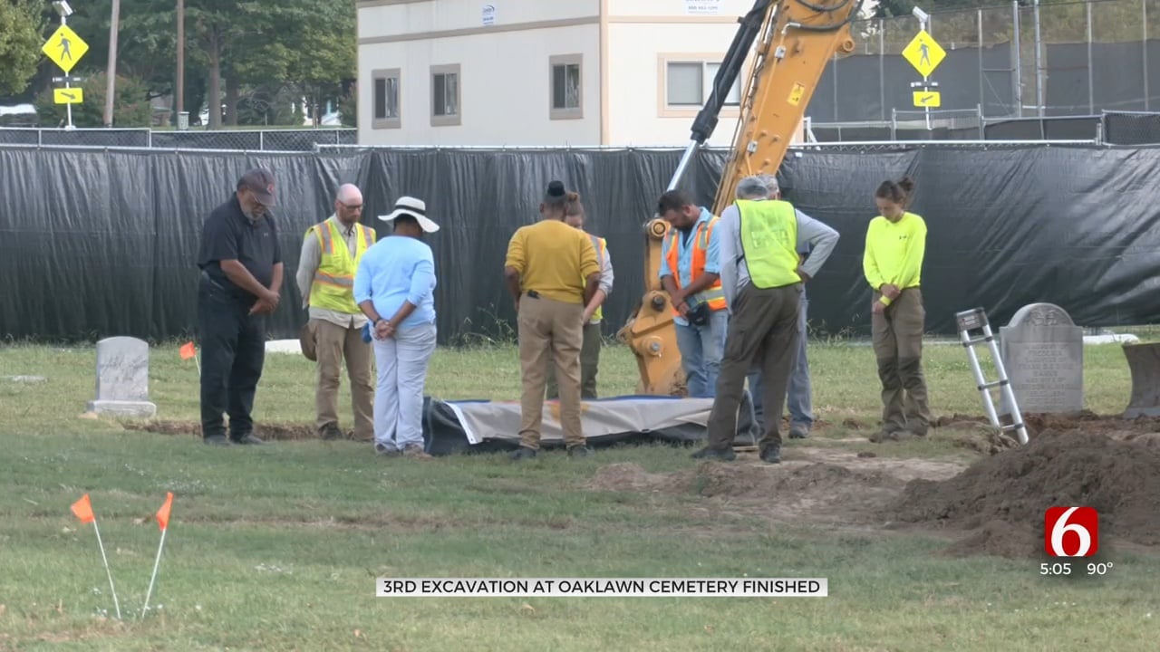 Excavation Complete: Archaeologists Study Remains Found At Oaklawn Cemetery