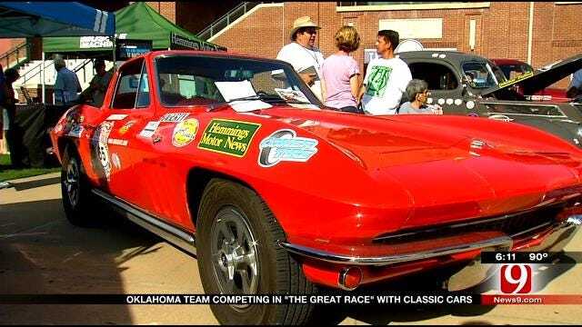 Red Dirt Diaries: Oklahoma Team Competing In "The Great Race" With Classic Cars