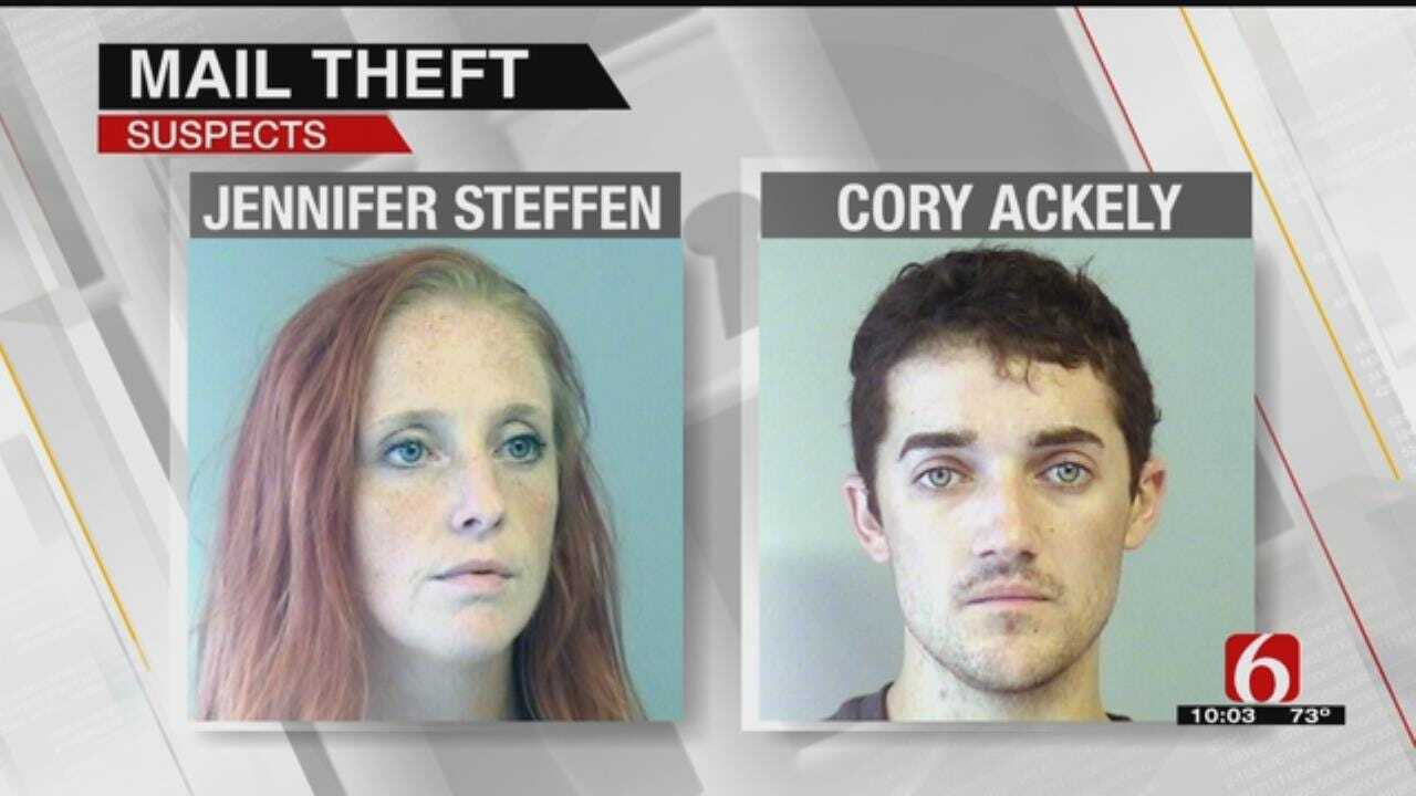 Police Arrest Two Accused Of Stealing South Tulsa Residents' Mail