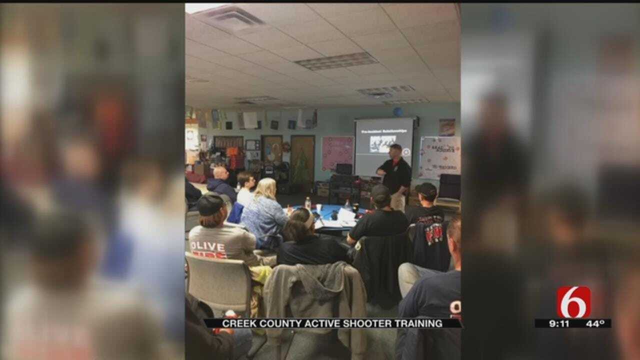 Olive Volunteer Fire Department Hosts Active Attacker Response Course