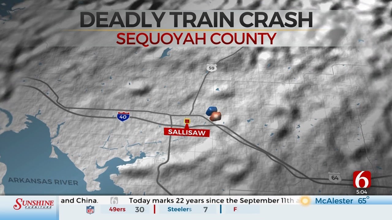 Man Dies After Being Hit By Train In Sequoyah County, OHP Says