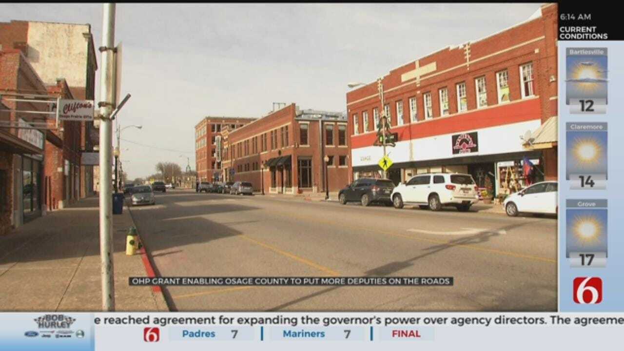 Grant Helps Osage County Sheriff's Office With Traffic Enforcement
