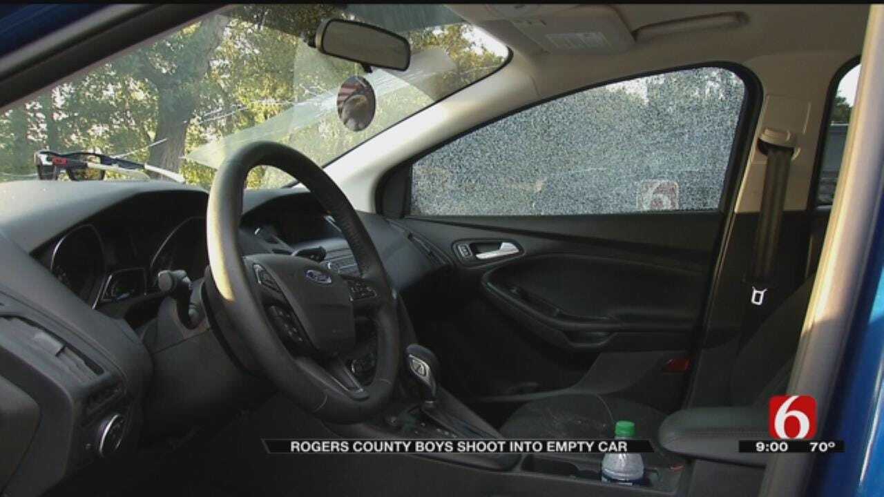 Rogers County Teens Caught Shooting At Vehicle On Social Media