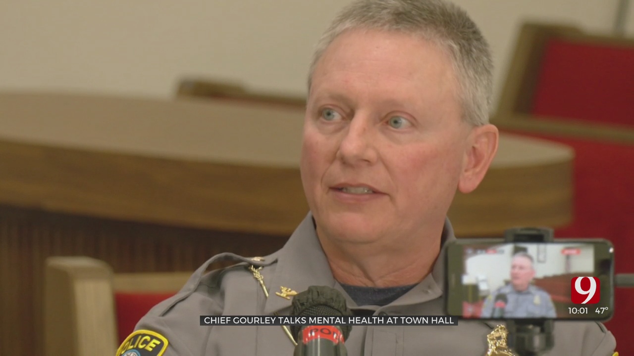 OKC Police Chief Talks Mental Health At Town Hall After Officer Is Charged In Deadly Shooting
