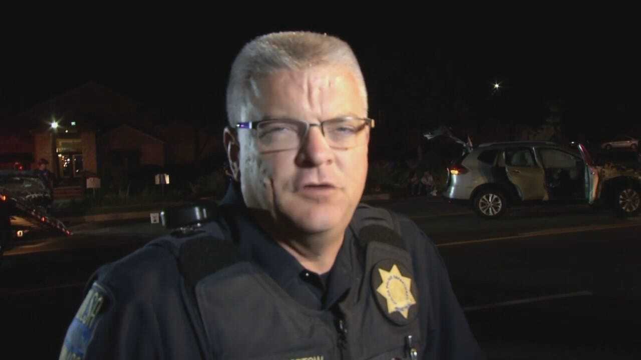 WEB EXTRA: Tulsa Police Sgt. Darren Bristow Talks About The Crash