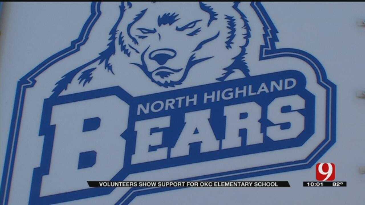 Volunteers Mobilize To Help North Highland Elementary