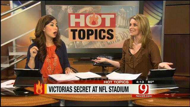 Hot Topics: Victoria's Secret At NFL Stadiums