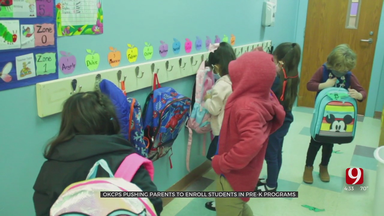 OKCPS Encourages Parents To Enroll Children In Pre-K Programs