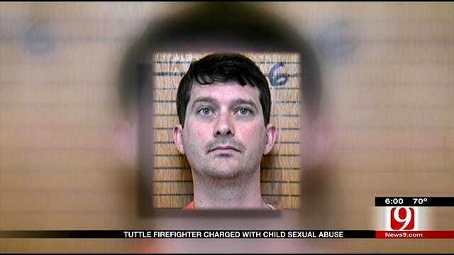 Tuttle Firefighter Charged With Child Sexual Abuse