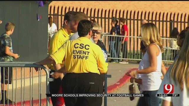 Moore Schools Improving Security At Football Games