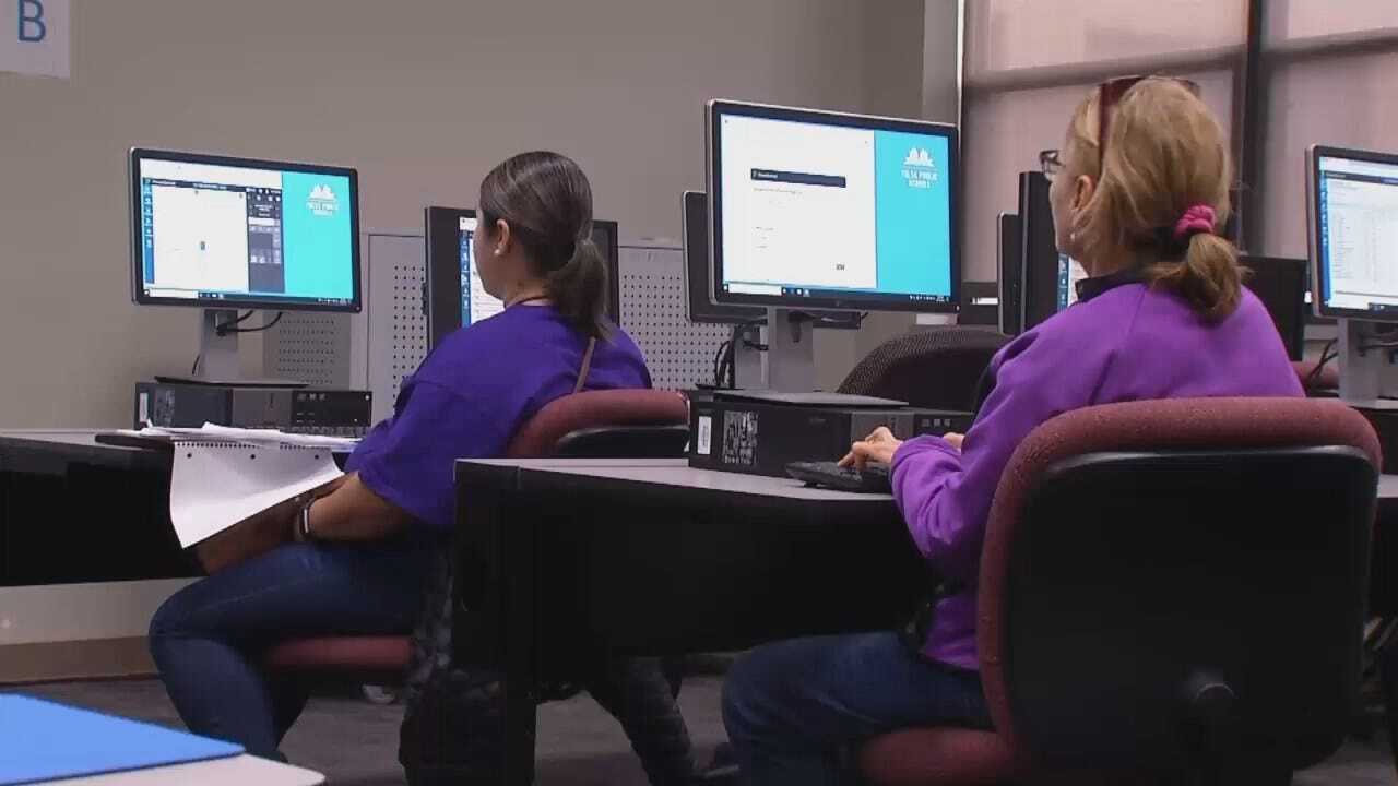 WEB EXTRA: Video Of TPS Teachers Receiving Grading System Training