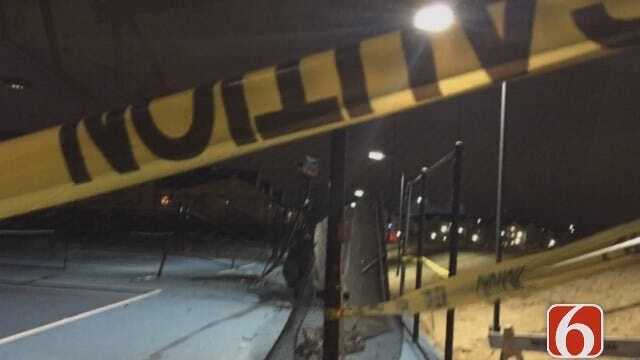 Woman Crashes SUV Onto University Of Tulsa Tennis Courts