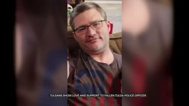 Tulsans Show Support As Fallen Officer Continues Public Service Through Organ Donation 