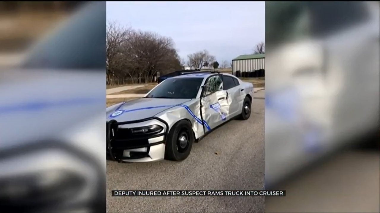 Man Allegedly Rams Patrol Car Of Cleveland Co. Deputy