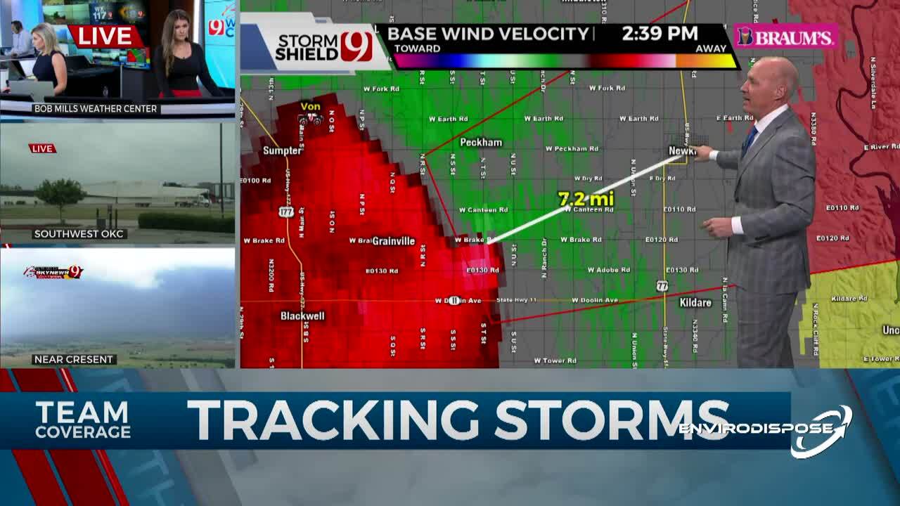 LIVE UPDATES: Tornado Warning For Kay County