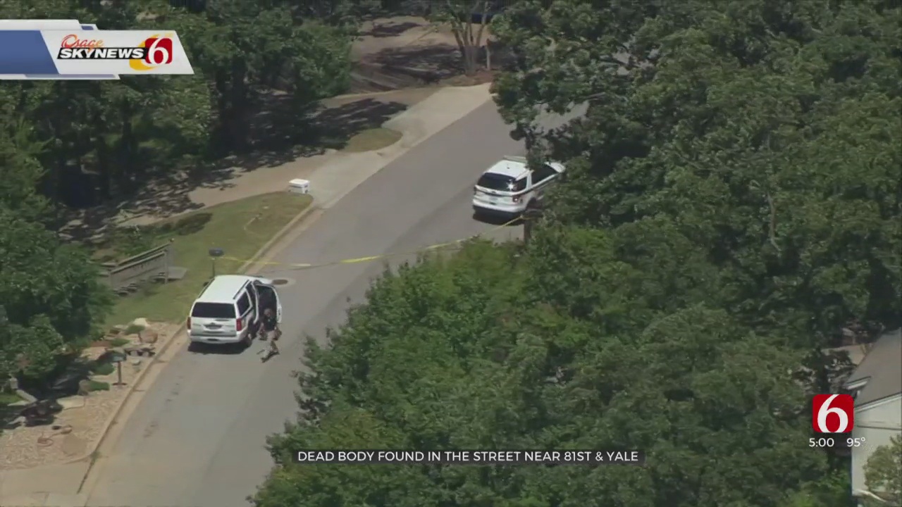 Body Found On Tulsa Neighborhood Street; Investigation Underway 