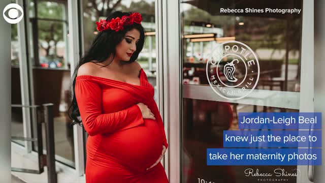 Expecting Mother Has Unique Maternity Photo Shoot