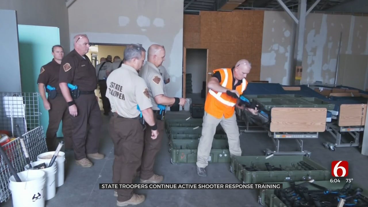 State Troopers Continue Active Shooter Response Training