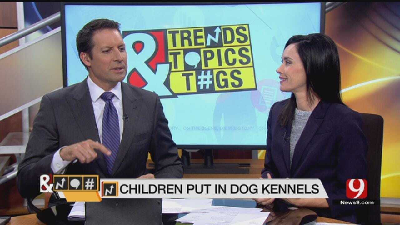 TRENDS, TOPICS & TAGS: Children Put In Dog Kennels