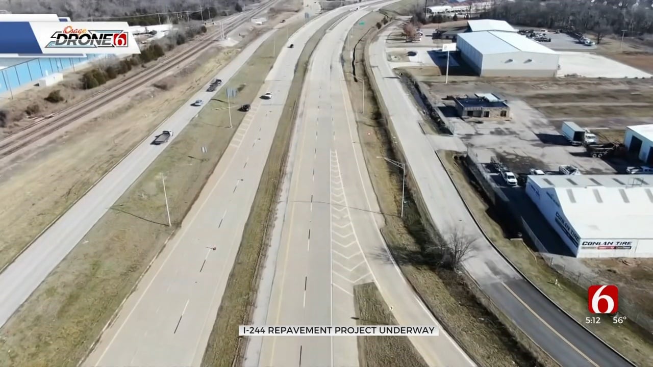 Major Road Project Starts As ODOT Works To Improve 5 Mile Stretch Of I-244