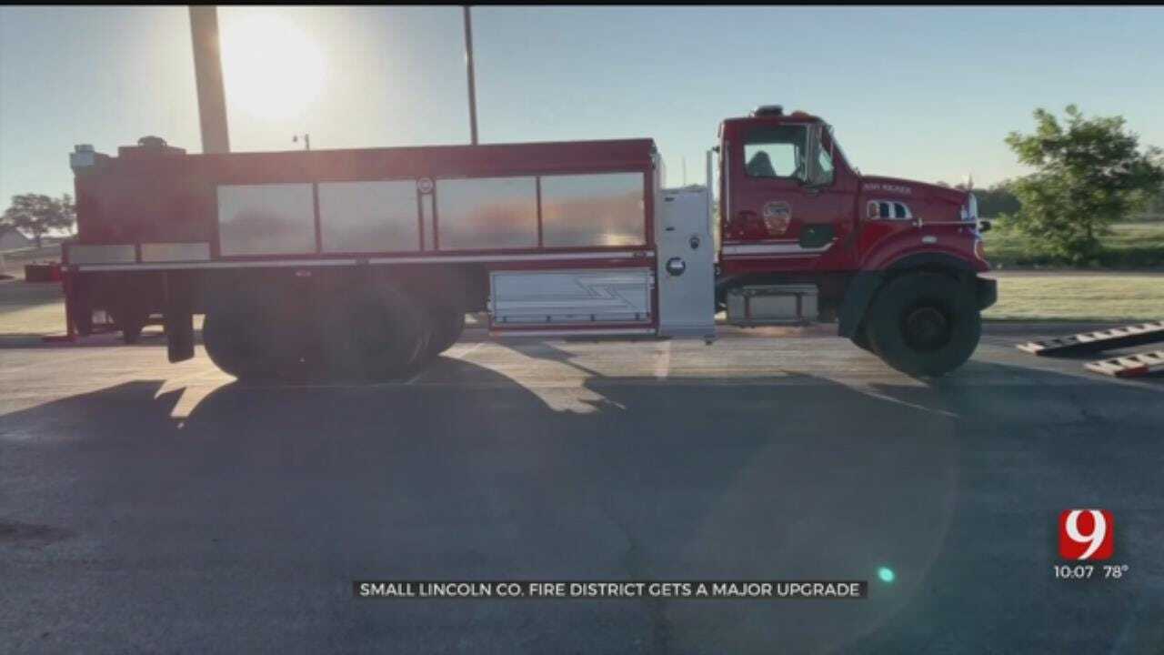 Lincoln County Fire Protection District Receives New Tanker