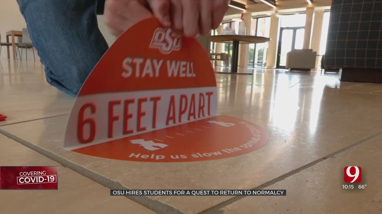 OSU Begins Removing COVID-19 Stickers, Decals Campus-Wide