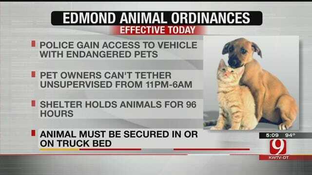 New Edmond Animal Ordinances Go In To Effect
