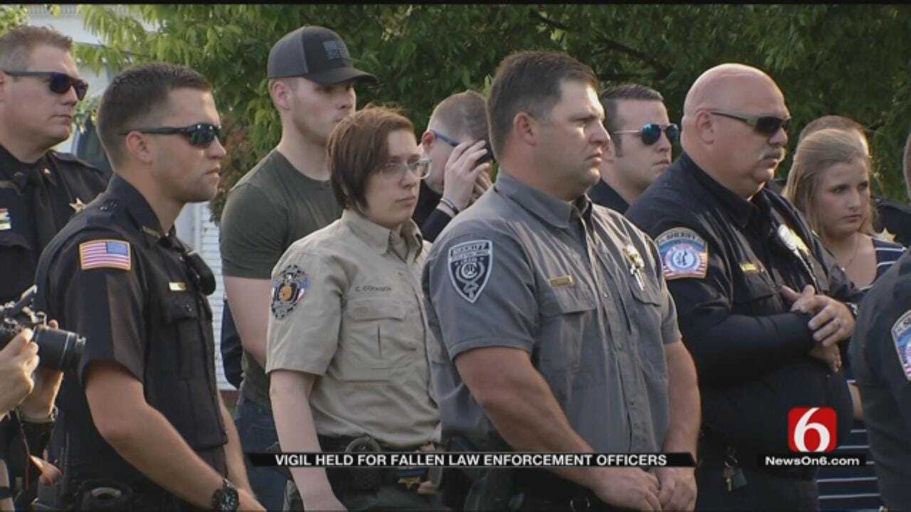 Community Honors OK Law Enforcement Members Killed
