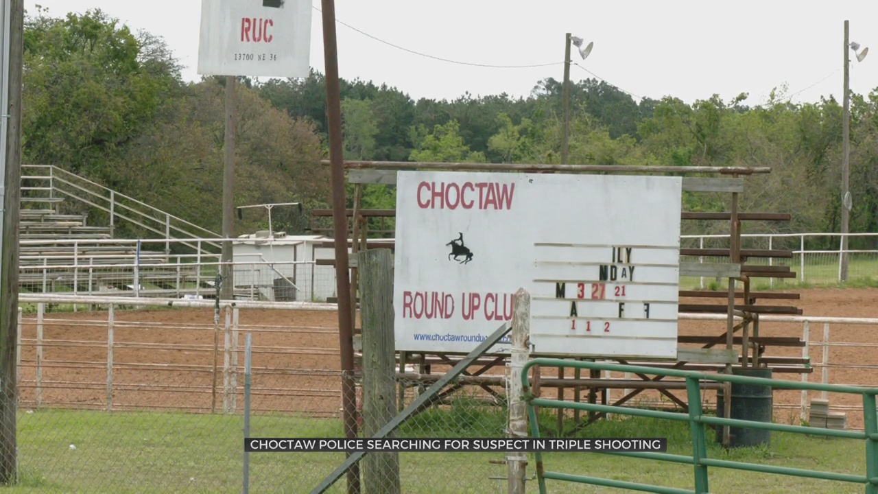 Choctaw Police Search For Suspect Following Triple Shooting At Rodeo 
