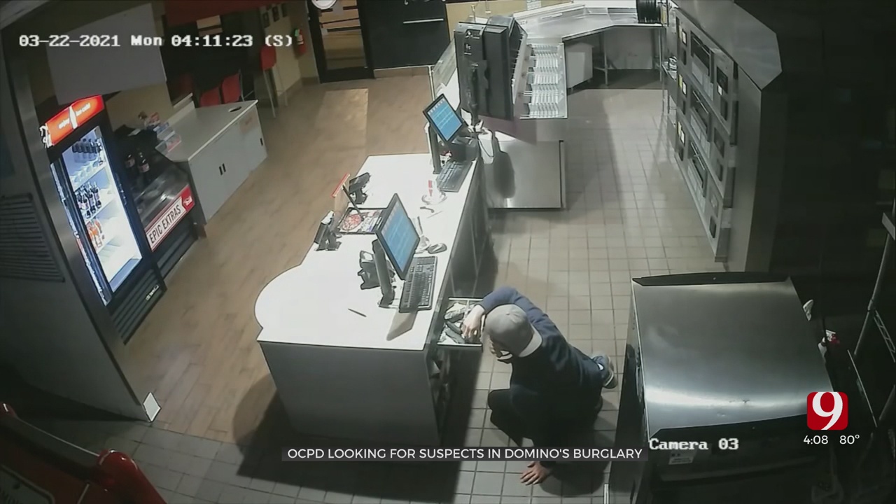 Police Looking For Suspects In Connection With Domino’s Burglary In Downtown OKC