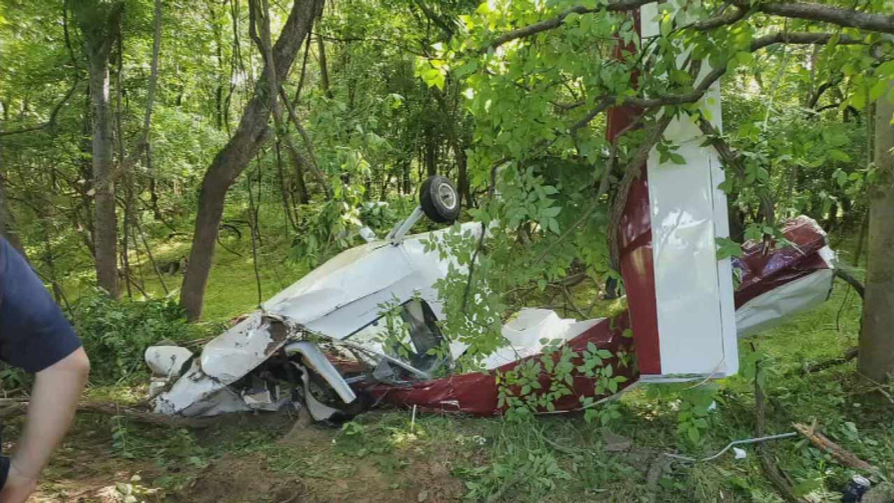 OHP Troopers Respond To Ultralight Aircraft Crash Near Haskell