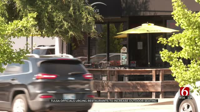 Tulsa Officials Offer Incentive, Urge Restaurants To Increase Outdoor Seating
