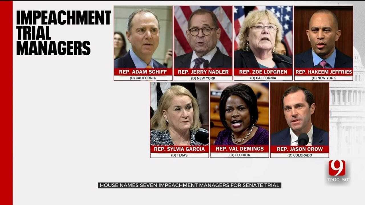 Pelosi Names 7 Impeachment Managers For Senate Trial