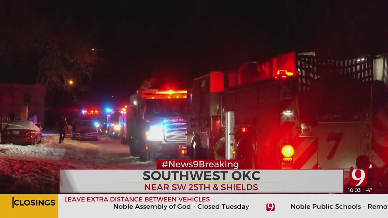 Man Dies In SW OKC House Fire, Officials Say 