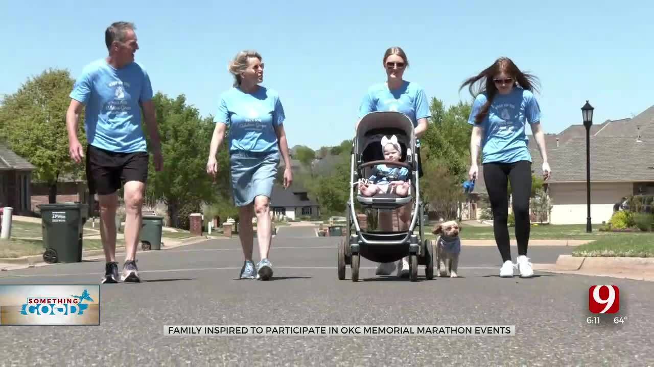 Baby's Health Challenges Inspire Family To Run In Marathon