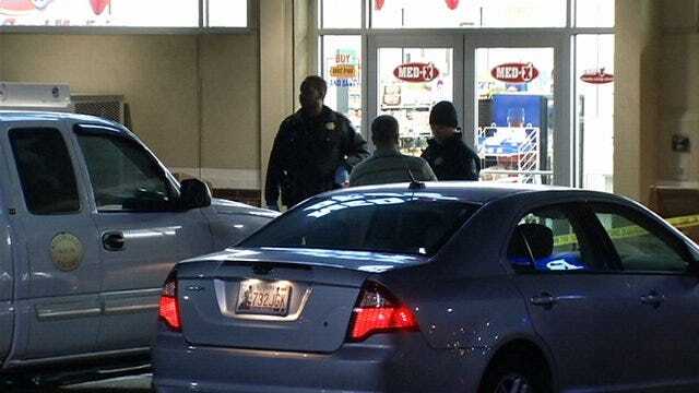 WEB EXTRA: Video From Scene Of West Tulsa Drug Store Robbery